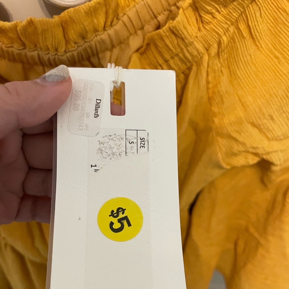 Endless rose mustard yellow short dress